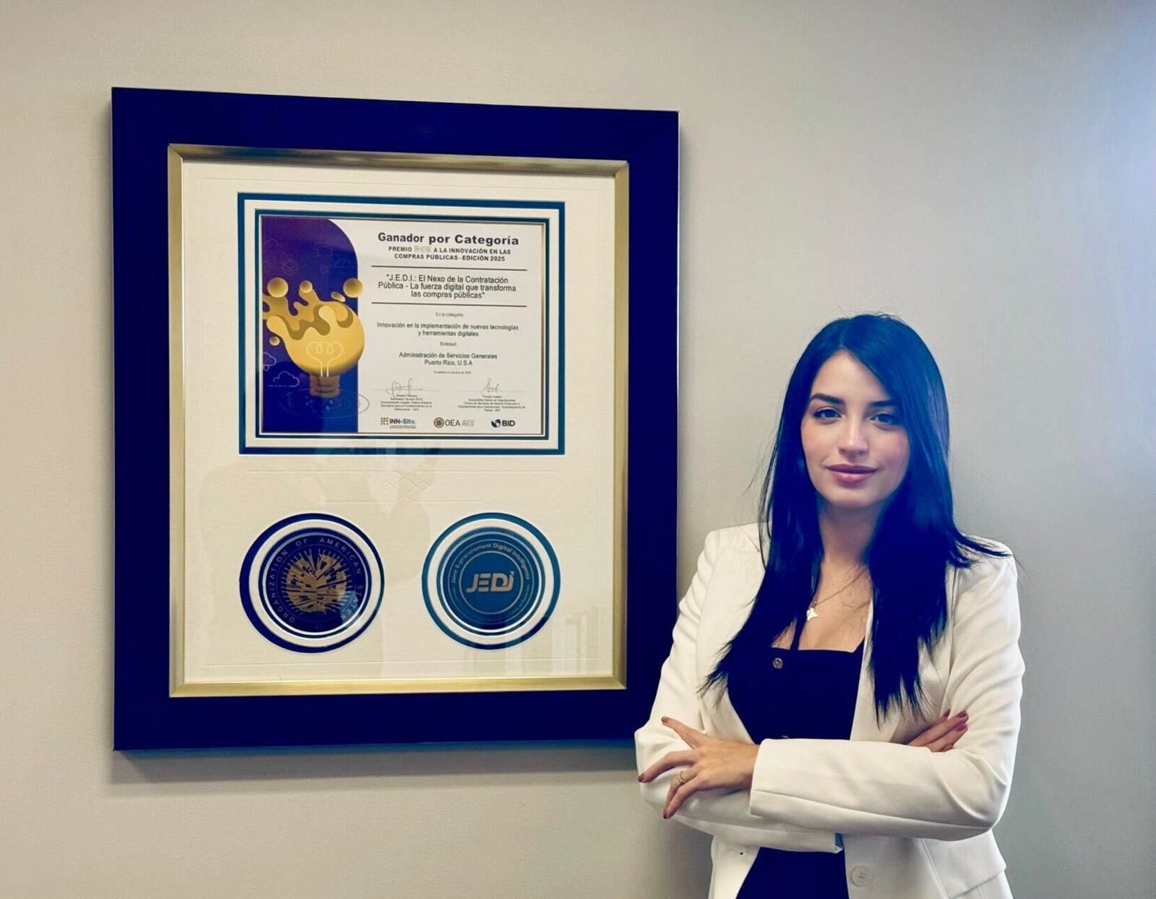 La OEA concede premio a la plataforma de compras de la Administración de Servicios Generales